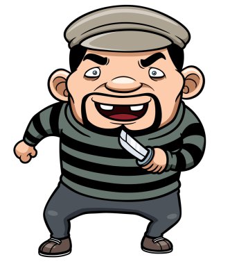 karikatür hırsız