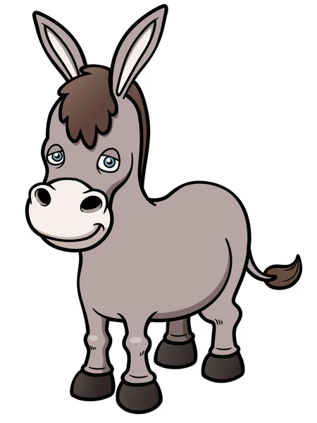 Cartoon burro — Stock Vector