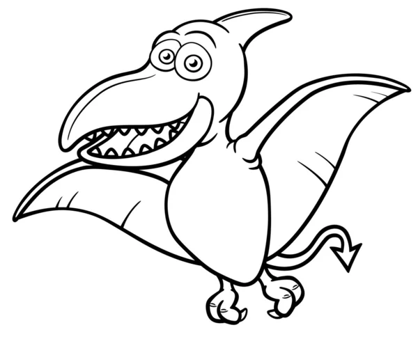 Мультфільм pteranodon — стоковий вектор