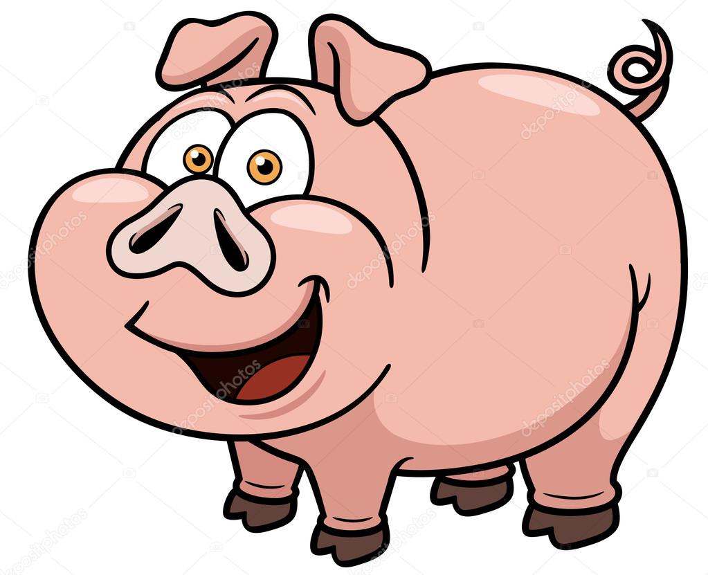 Cartoon pig Stock Vector Image by ©sararoom #30753025