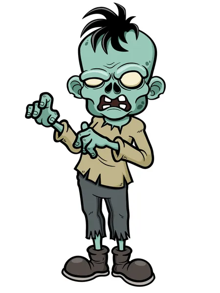 Kreskówka zombie — Wektor stockowy