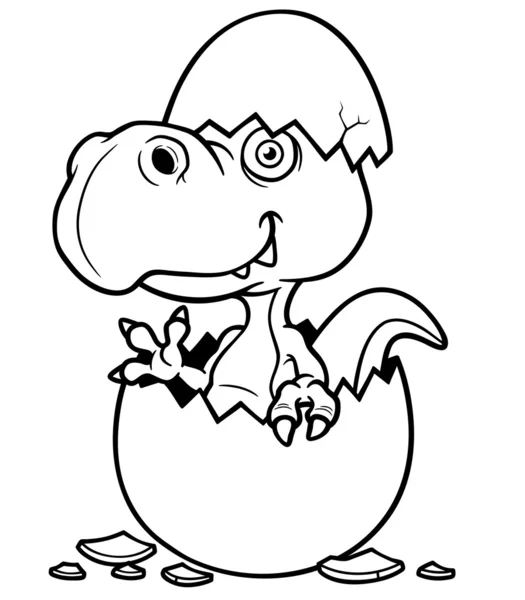 Dinosaur baby Stock Illustration