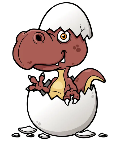 Dinosaur baby Stock Vector