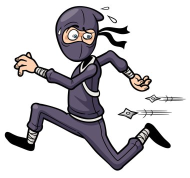 karikatür ninja