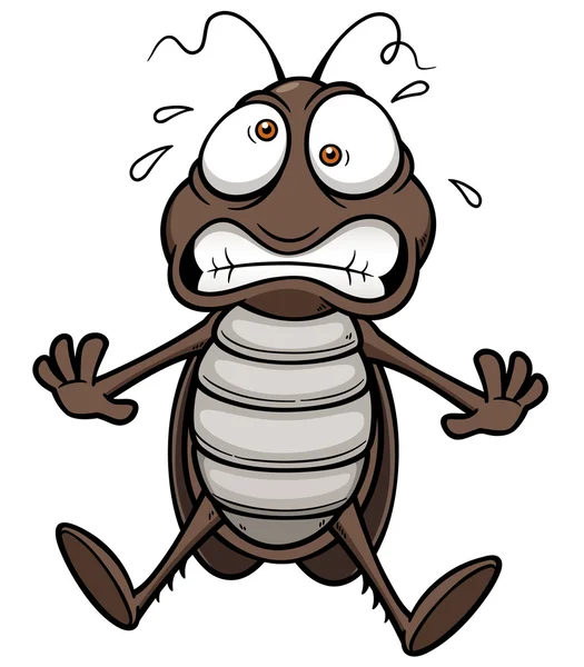 Cartoon kakkerlak — Stockvector