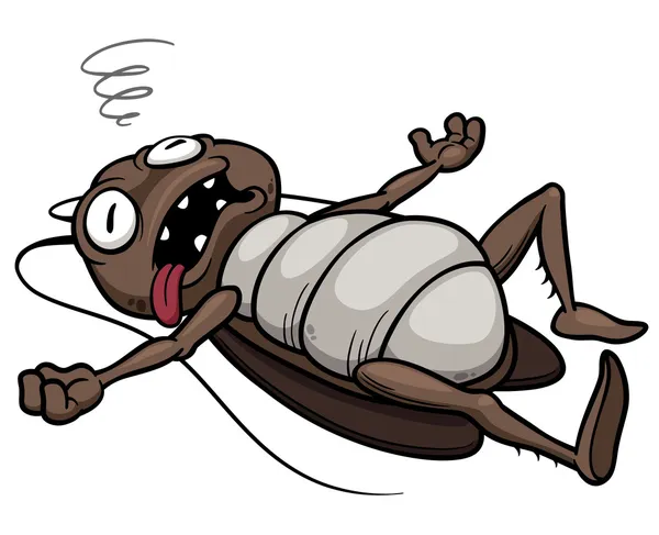 卡通蟑螂 — 图库矢量图片
