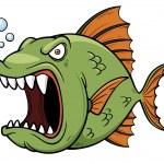 Download Angry fish — Stock Vector © Nihongo #5887588