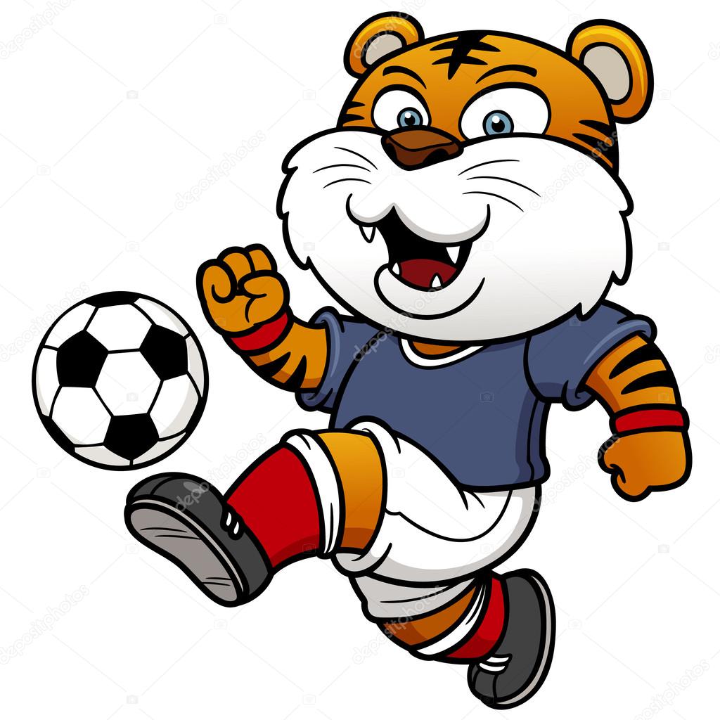 Soccer tiger player