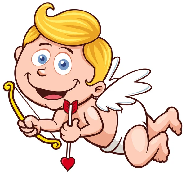 Cupido de dibujos animados — Archivo Imágenes Vectoriales