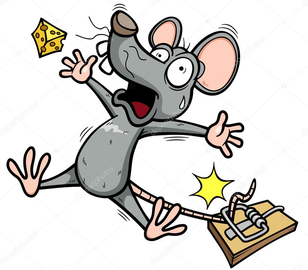 Vector illustration of A rat