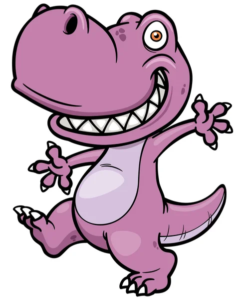 Cartoon dinosaur — Stockvector