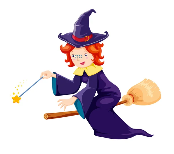 Witch — Stock Vector