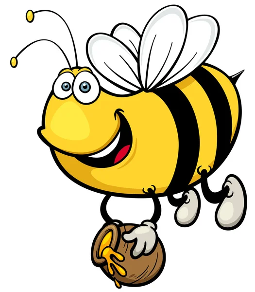 Μέλισσα κινουμένων σχεδίων — Διανυσματικό Αρχείο