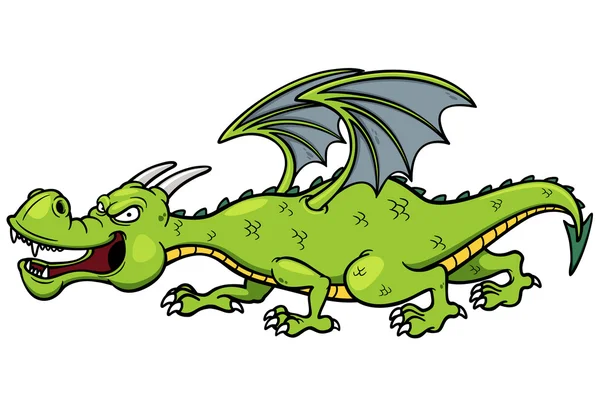 Karikatür dragon — Stok Vektör