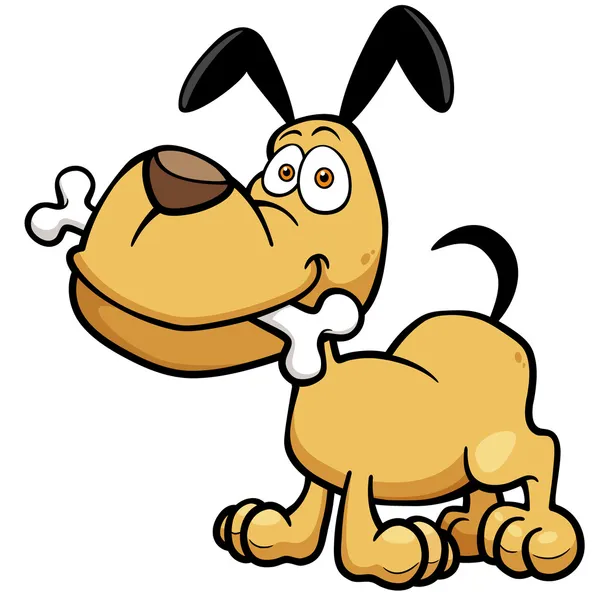 Cartoon hond — Stockvector