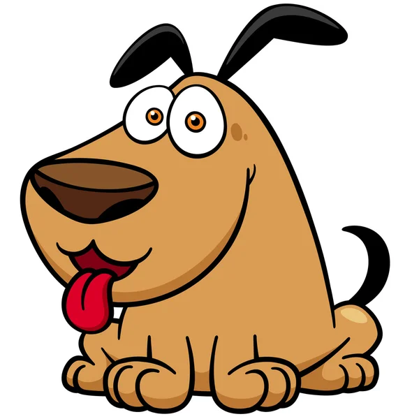Cartoon Dog — Stock Vector