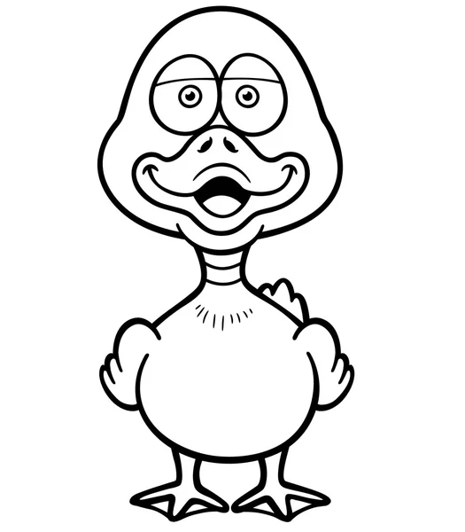 PATO DE CARTÓN — Vector de stock