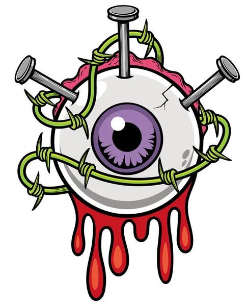 Eyeball — Stock Vector