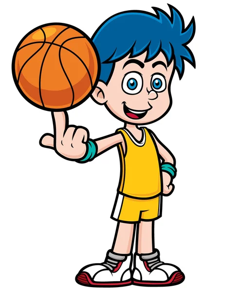 Basketbalspeler — Stockvector