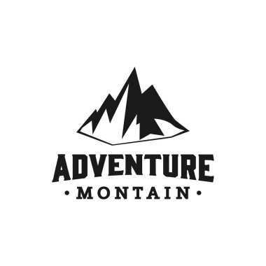 dağ logosu, simge ve vektör