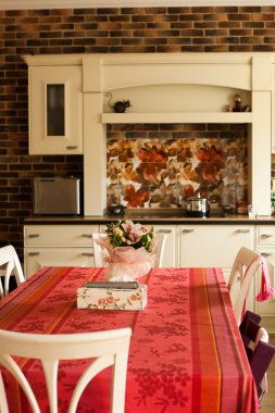 Mutfak iç çiçekli