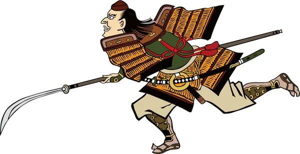 Ukiyo Samurai Part — Vector de stock