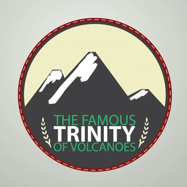 Los volcanes Ilustraciones De Stock Sin Royalties Gratis