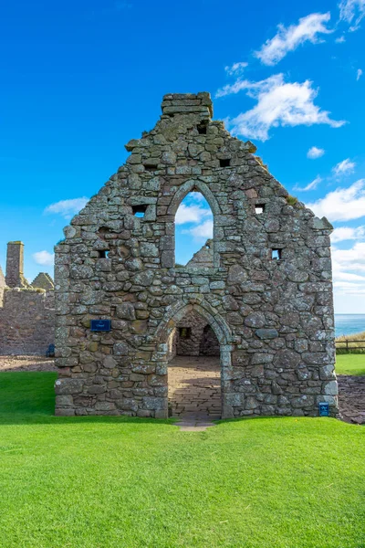 Castillo Dunnottar Escocia Costa Del Mar Del Norte Hermoso Paisaje — Foto de Stock