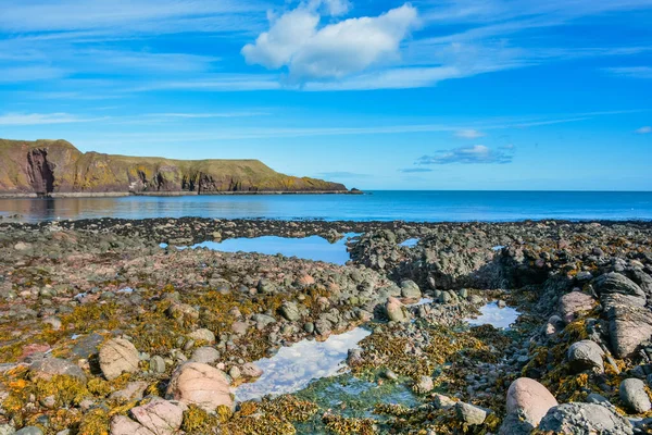 Costa Del Mar Del Norte Escocia Hermoso Paisaje Marino — Foto de Stock