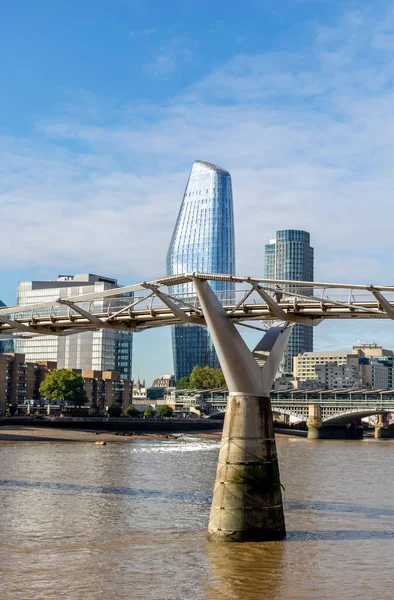 Edificios Río Támesis Londres Hermoso Paisaje Urbano —  Fotos de Stock