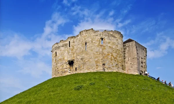 Clifford's Tower, York Castle — Stockfoto