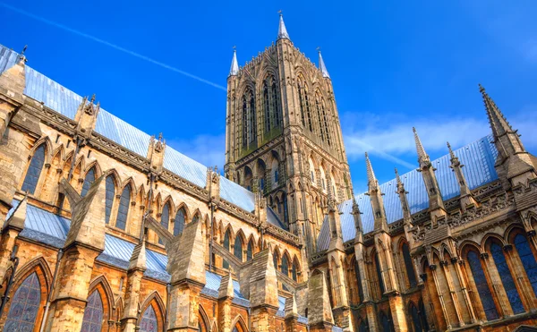 Catedral de Lincoln, Inglaterra — Fotografia de Stock