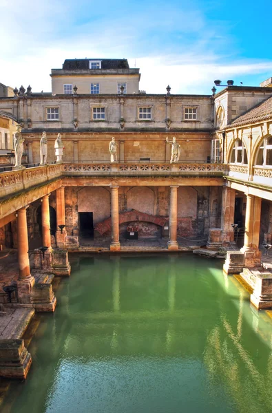 Baños romanos, Bath, Inglaterra — Foto de Stock