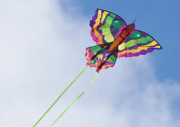 Πολύχρωμο kite Φωτογραφία Αρχείου