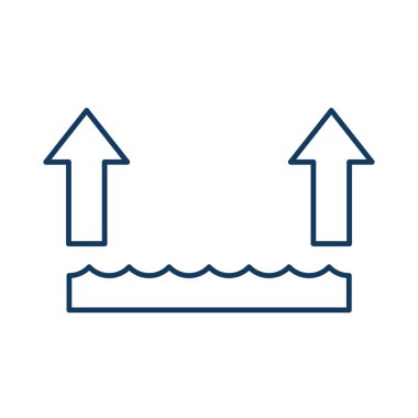 Güneşin etkisi altında suyun buharlaşması. Yükselen deniz seviyeleriyle ilgili küresel sorun