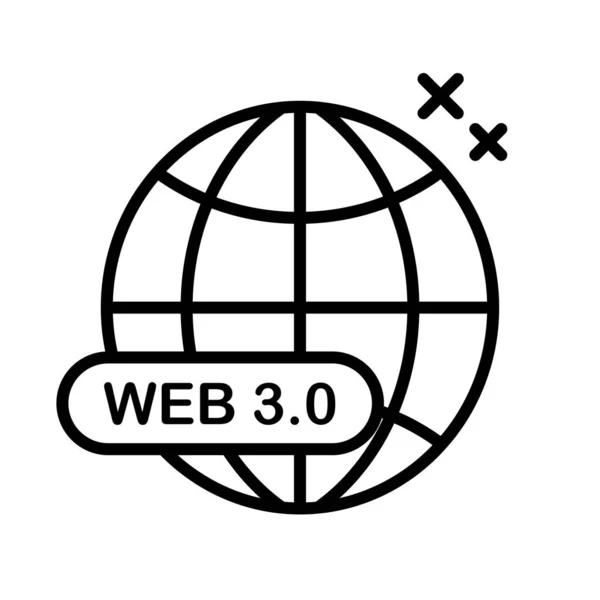 Web Advanced Internet Technology Icon Suitable Applications Web Pages — Vetor de Stock