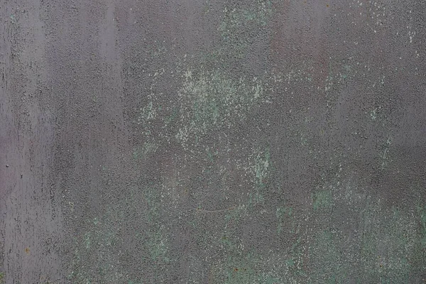 绿色灰色破旧铁墙的金属背景 — 图库照片