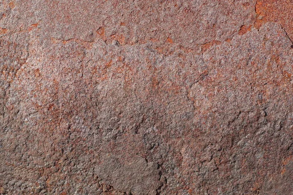 Червоний Коричневий Метал Іржавий Фон Шматка Старої Залізної Стіни — стокове фото