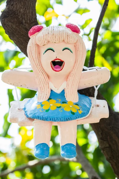 Bambola di argilla — Foto Stock