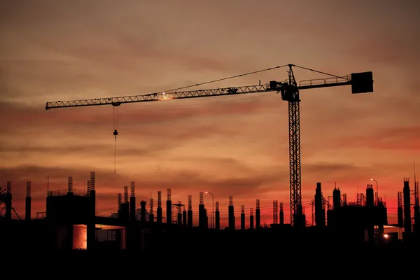 Industriellt byggande — Stockfoto