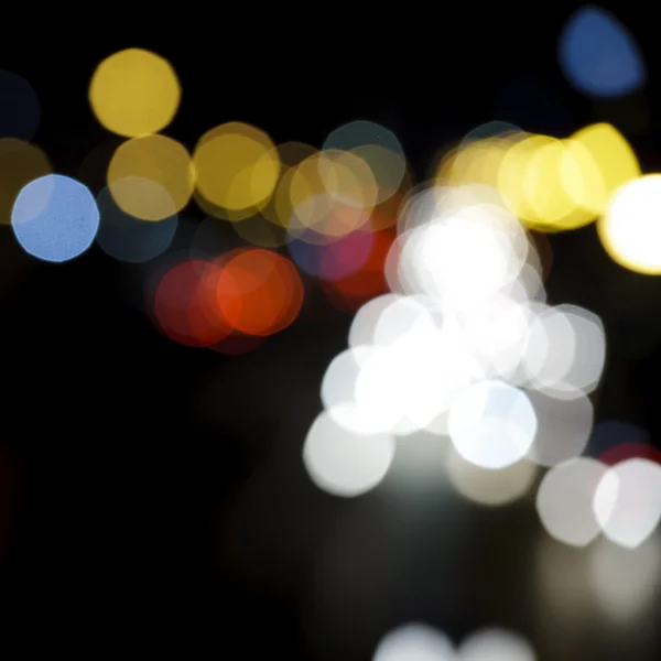 Fora de foco luzes fundo abstrato — Fotografia de Stock