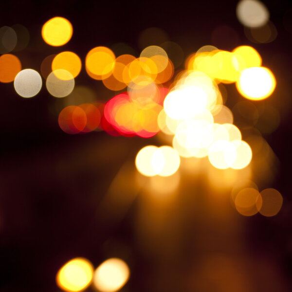 Out of Focus lights abstract background