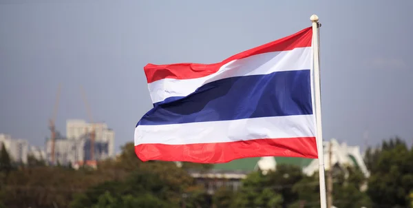 Εθνική σημαία της Ταϊλάνδης — Φωτογραφία Αρχείου