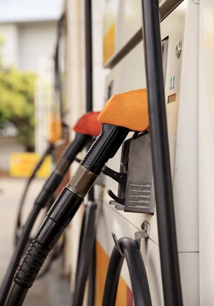 Fuel pump dispensers — Stock Photo, Image