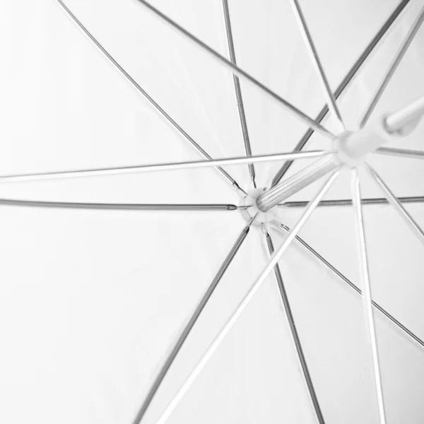 White umbrella shaft — Stock Photo, Image