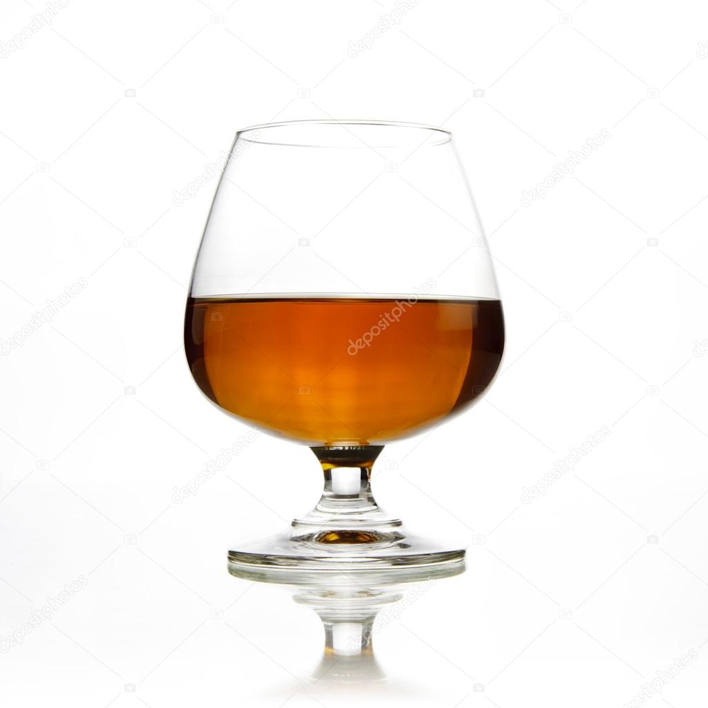 Whiskey in glass