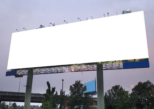 Buiten billboard — Stockfoto