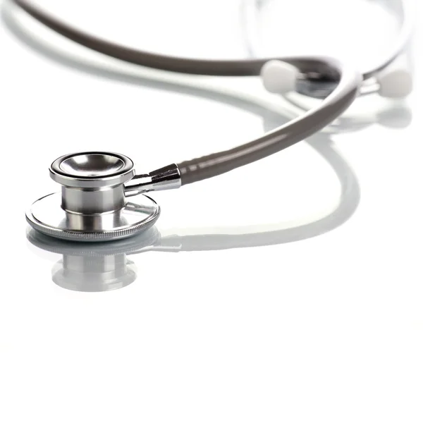 Stethoscope on white background — Stock Photo, Image