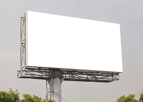 Tom utomhus billboard — Stockfoto