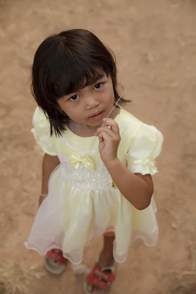 Asiática niña con inocente pureza —  Fotos de Stock